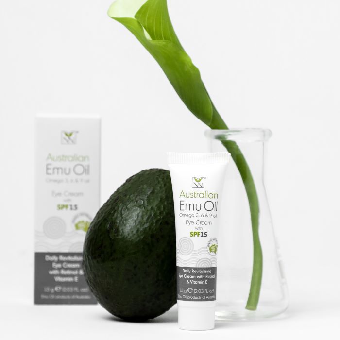 Emu Oil Eye Cream for Dark Circles, Puffiness & Fine Lines