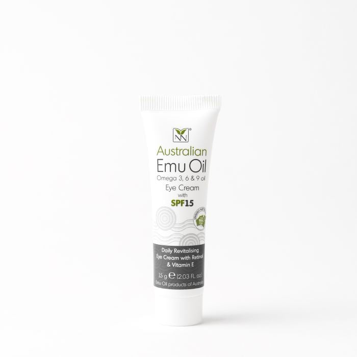 Emu Oil Eye Cream for Dark Circles, Puffiness & Fine Lines
